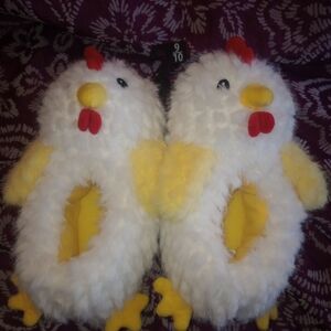 Toddler Chicken Slippers NEW